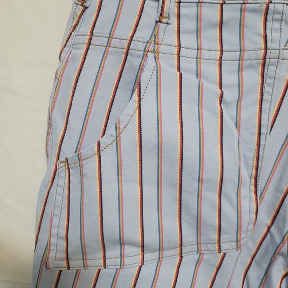 Eckhaus Latta Blue Striped Pants Size 29 - Picture 5 of 9